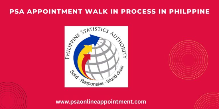 psa appointment walk in process