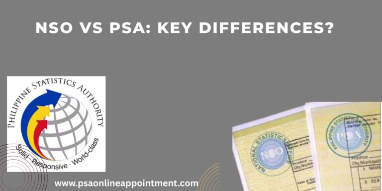 NSO vs PSA