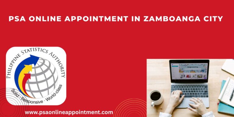 PSA Online Appointment in Zamboanga City