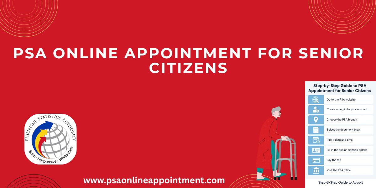 PSA Appointment for Senior Citizen