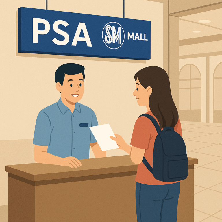 List of SM Malls with PSA Services
