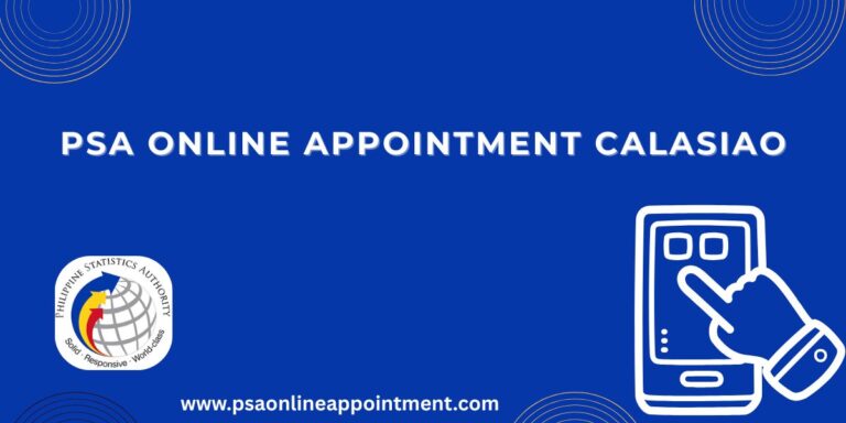 PSA Appointment Calasiao