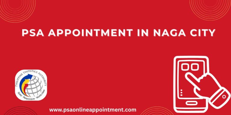 PSA Appointment in Naga City