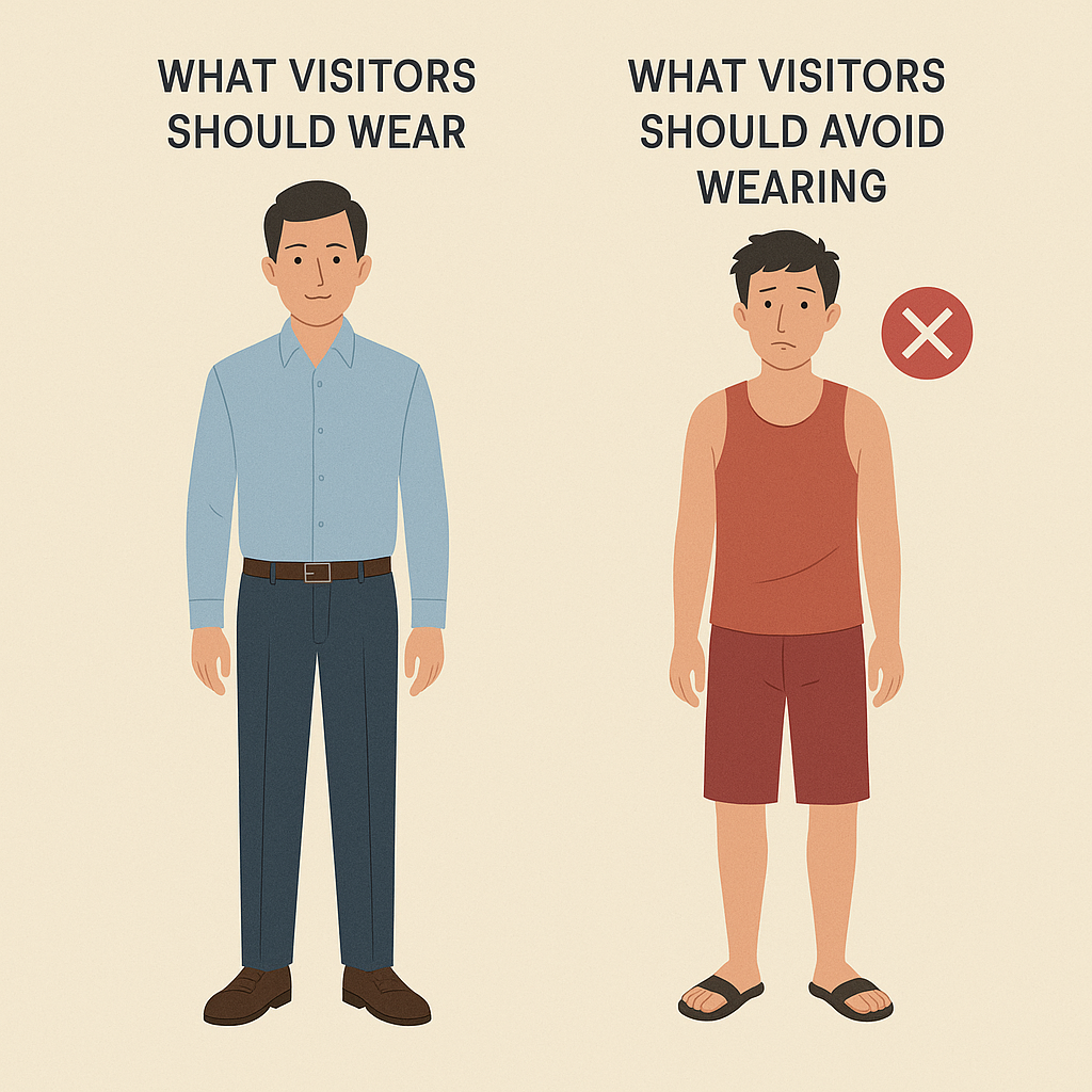 PSA Dress Code Philippines for Visitors