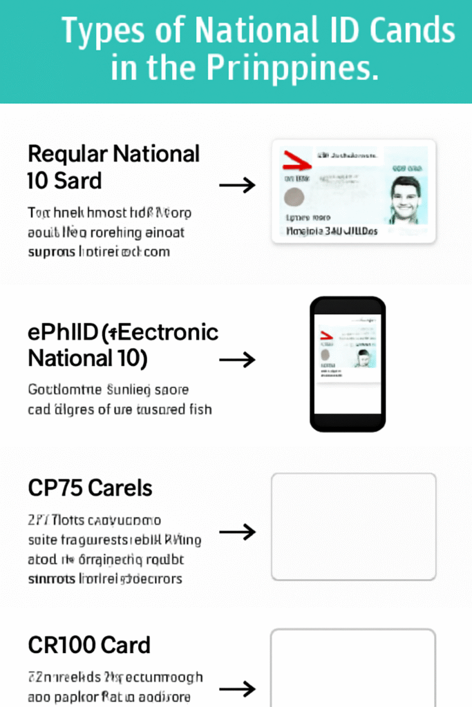 Types of National ID in Philippines
