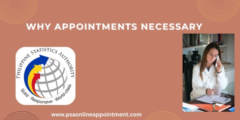 Why PSA Appointment is Necessary