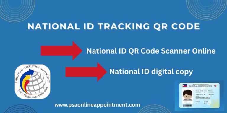 National ID Tracking QR Code