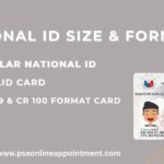 National ID Size and Format