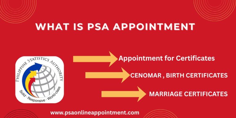 What is PSA Appointment