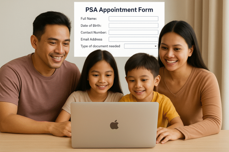 Multiple PSA Appointments for Family Members