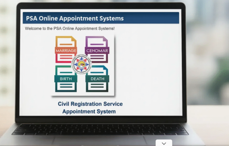 PSA Appointment for Family Members