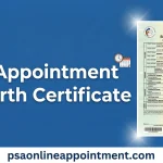 PSA Appointment for Birth Certificate