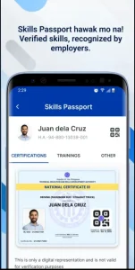 how to use TESDA App