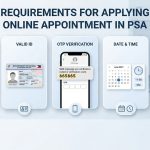 Requirements for PSA Online Appointment